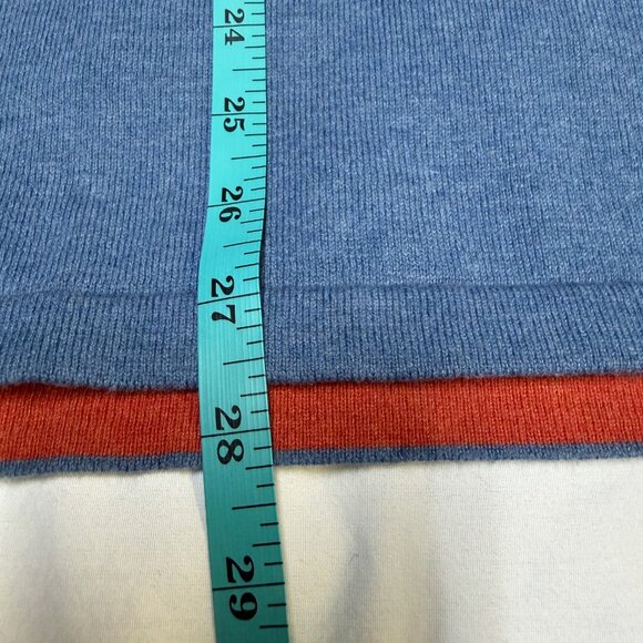 The North Face Mt. Tam 1/4-Zip Sweater Men’s XL Blue Knit EUC - Picture 12 of 12